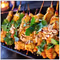 Chicken satay skewers with roasted peanuts, Melbourne Cup Perth roaming canapés