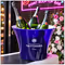 Taittinger Champagne on ice at the Point Rooftop Bar neon sign, Melbourne Cup Perth